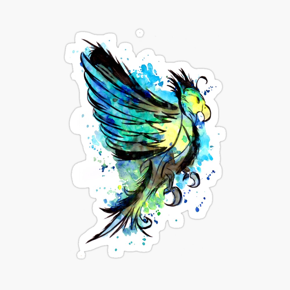 Handdrawn Parrot Illustration, Bird Drawing, Tropical, Jungle Animal,  Wings, Parrot Tattoo Royalty Free SVG, Cliparts, Vectors, and Stock  Illustration. Image 209148972.