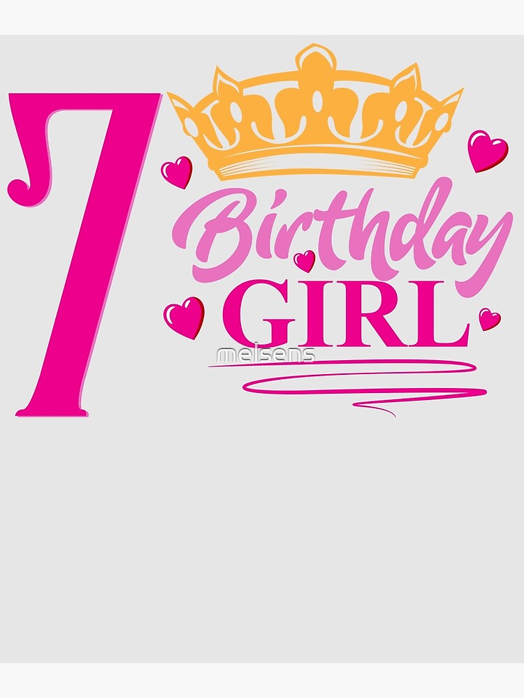 birthday 7 year girl