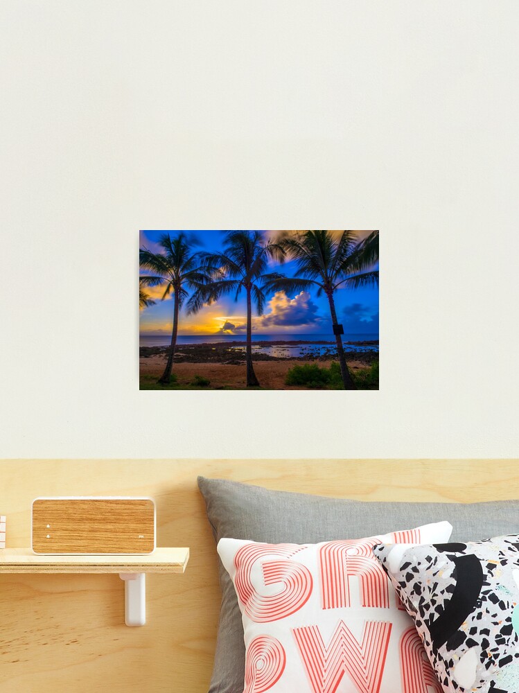Thumbnail 2 of 3, Photographic Print, North Shore Sunset designed and sold by AdrianAlford.