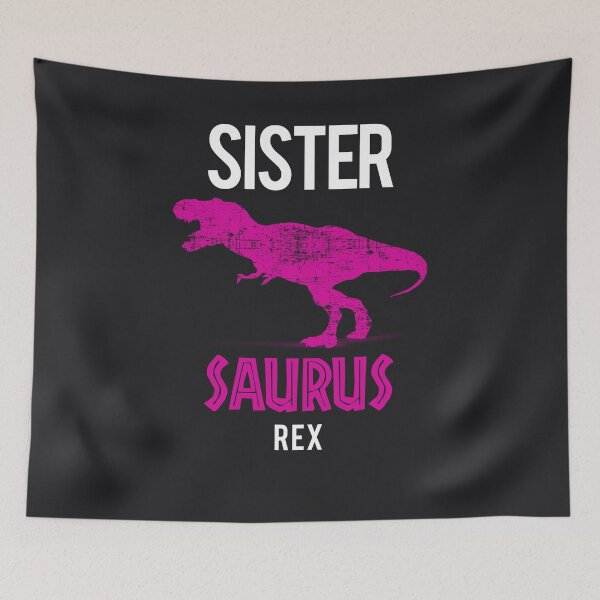 Item preview, Sister Saurus Rex Art | Cute Strict Sibling Design Gift designed and sold by melsens.