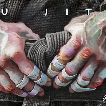 Artwork thumbnail, Jiu-Jitsu Taped Fingers by groundshark