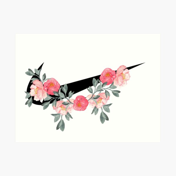 ticks and flowers Art Print