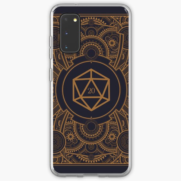 D20 Dice Steampunk Mech Samsung Galaxy Soft Case