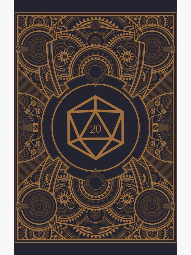 Thumbnail 4 of 4, Samsung Galaxy Phone Case, D20 Dice Steampunk Mech designed and sold by pixeptional.