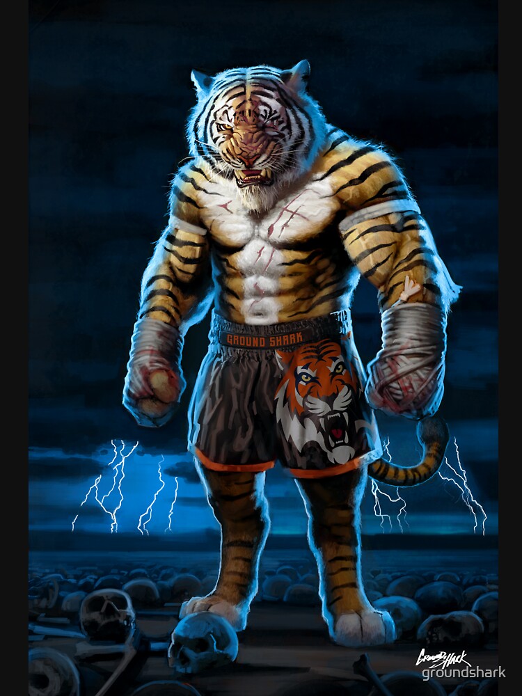 tiger muay thai shirt