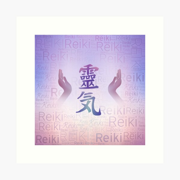 Item preview, Reiki Symbols -gentle purple designed and sold by Nartissima.