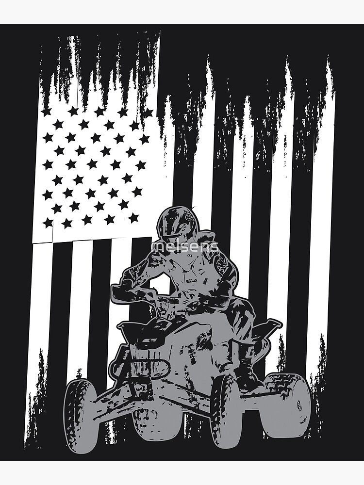 Men Boys Usa Flag Atv - All Terrain Vehicle Drivers T-Shirt Men Boys Usa Flag Atv - All Terrain Vehicle Drivers T-Shirt