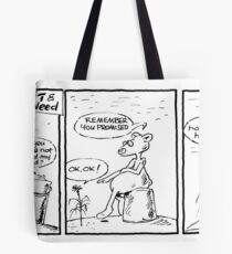 Life with Figit and the Weed. #11 (The Bucket) Tote Bag