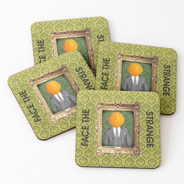 Item preview, Orange Man in Vintage Frame designed and sold by FaceTheStrange.