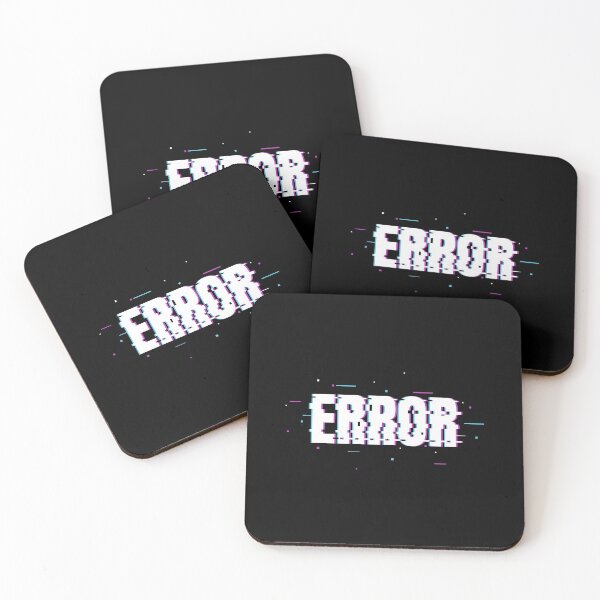 Item preview, Glitch Text - ERROR designed and sold by MartineMeeka.
