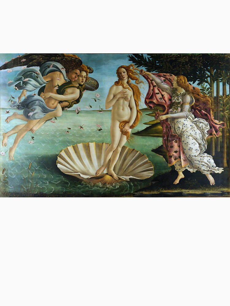 The Birth of Venus by Sandro Botticelli (1486) Essential T-Shirt