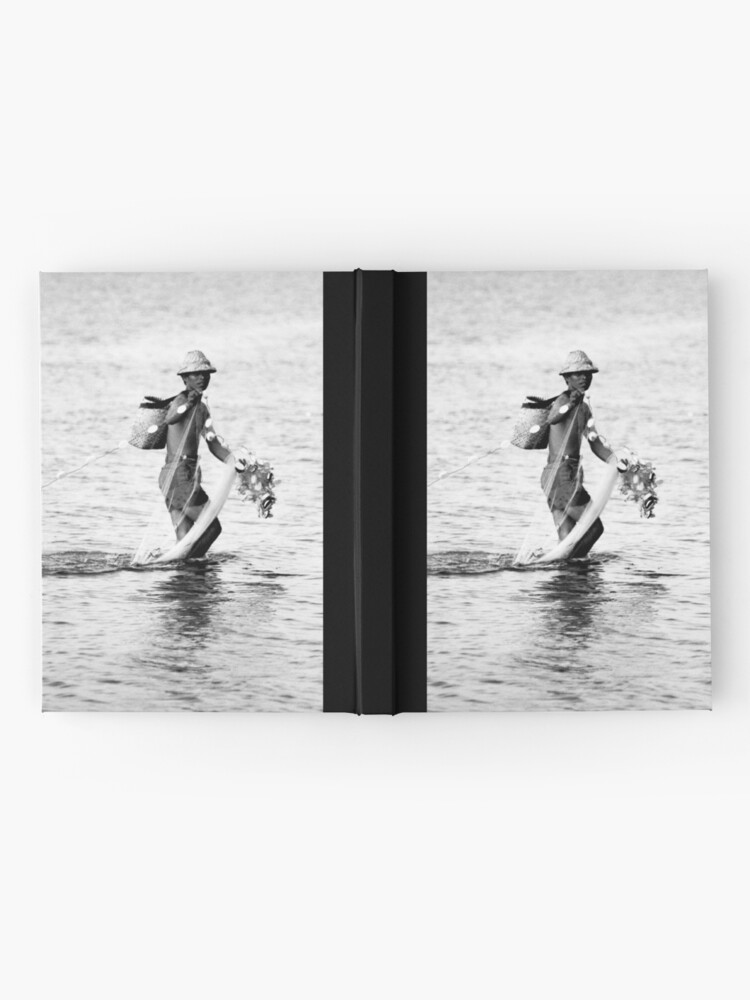 Thumbnail 2 of 3, Journal, Balinese Fisherman designed and sold by redmoondragon.