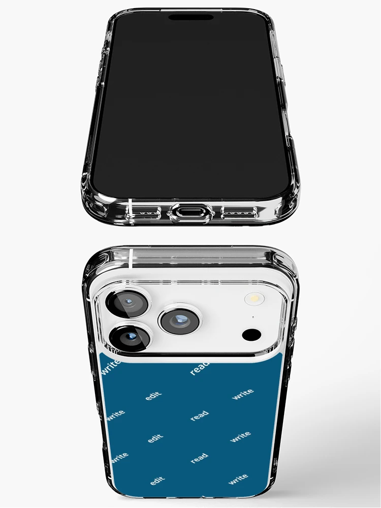 Thumbnail 3 of 5, iPhone Case, Read, write, edit designed and sold by proofreading.