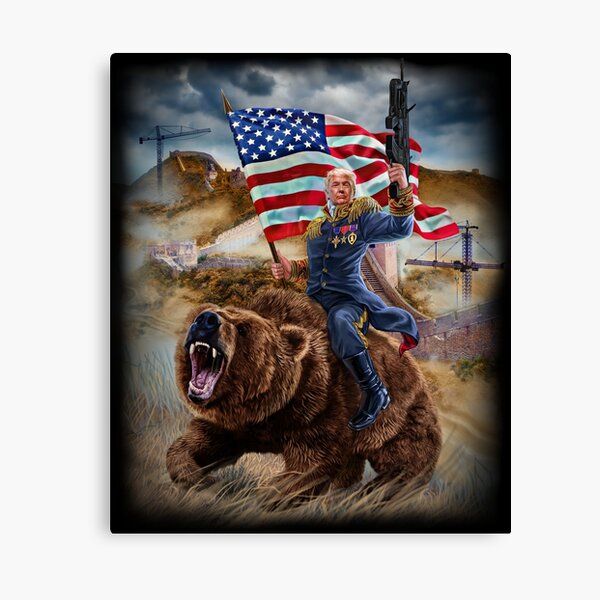Item preview, USA Republican President Donald Trump Building Epic Wall designed and sold by Fox-Republic.