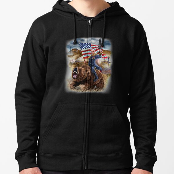 US Army Retired Mens Full-Zip Up Hoodie Jacket Pullover Sweatshirt