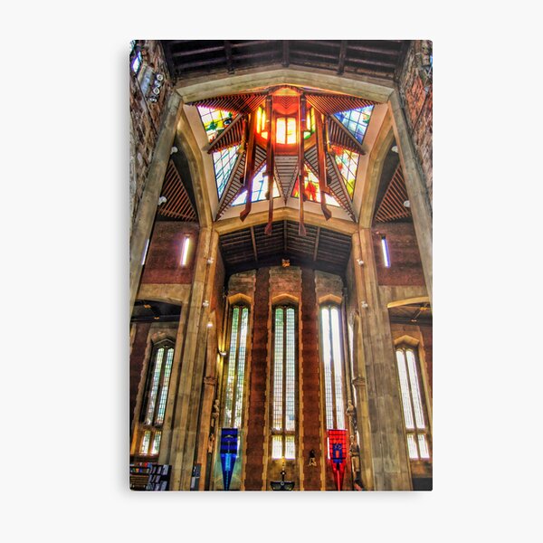 Sheffield Cathedral Lantern Tower Metal Print