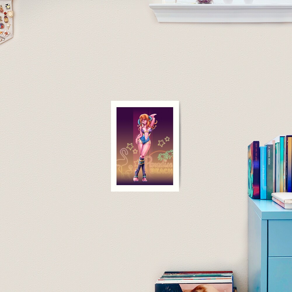 Reena Hilde Kraken OC Art Print