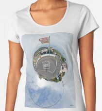 Glencolmcille - the man who missed the bus Women's Premium T-Shirt