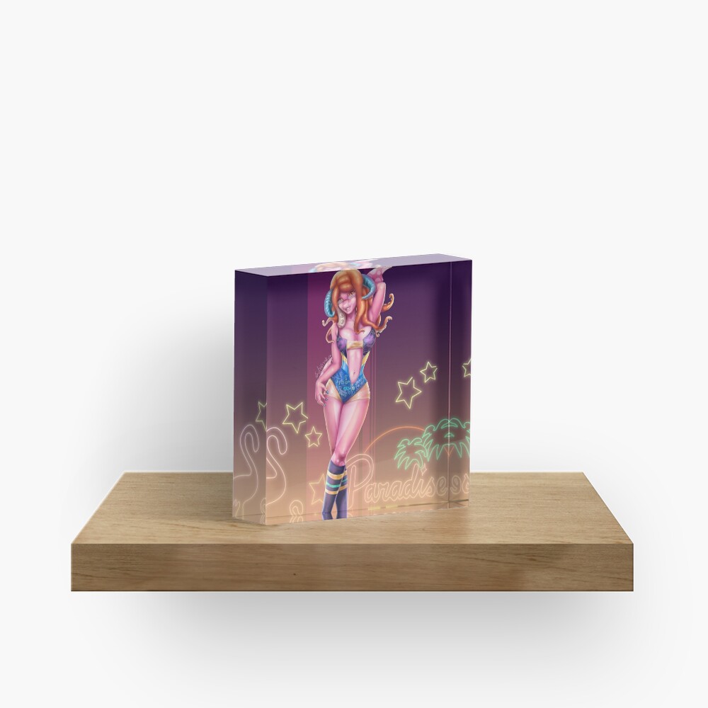 Reena Hilde Kraken OC Acrylic Block