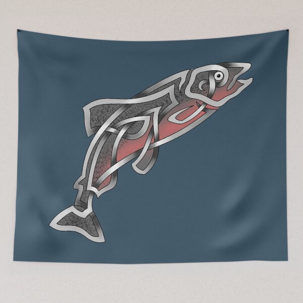 Item preview, Celtic Knot Salmon designed and sold by KnotYourWorld.