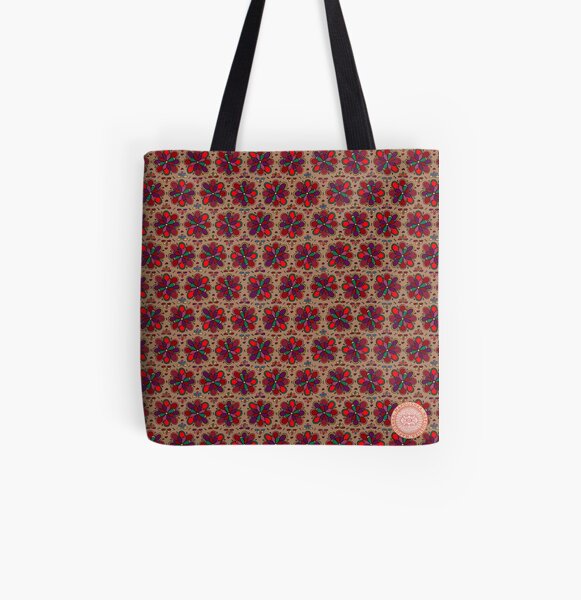 Hellébore Mauresque Tote Bag Tote bag doublé