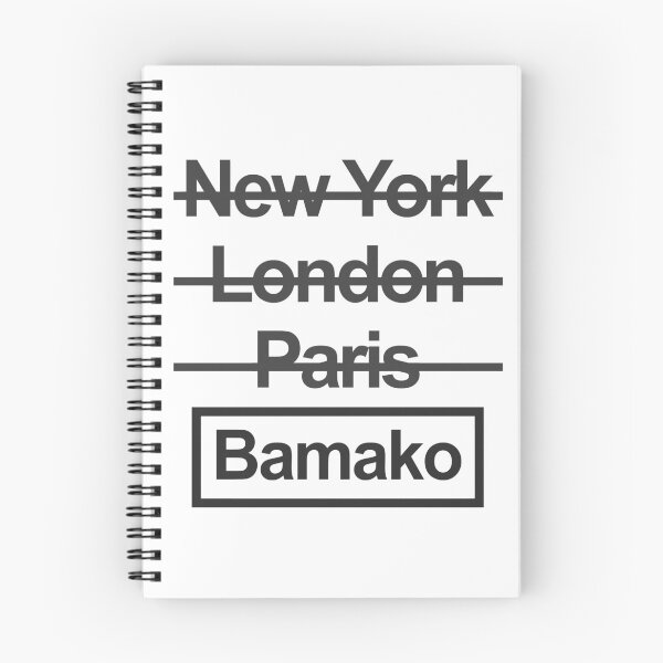 Artikelvorschau, Mali Bamako City Text Design entworfen und verkauft von GetItGiftIt.