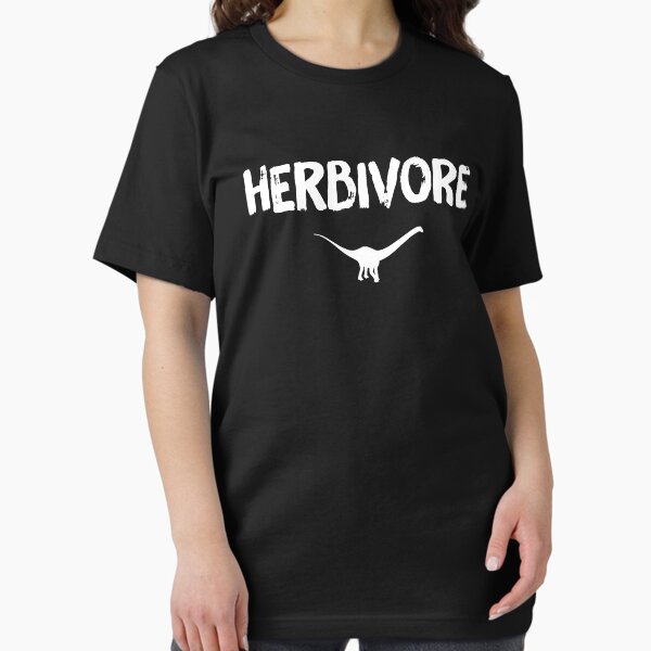 Item preview, Herbivore - funny vegetarian dinosaur designed and sold by Captain Mood.