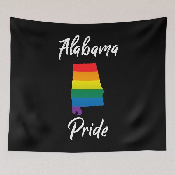 Item preview, Alabama Pride LGBT Gay Lesbian Bisexual Gift designed and sold by frankiewillie.