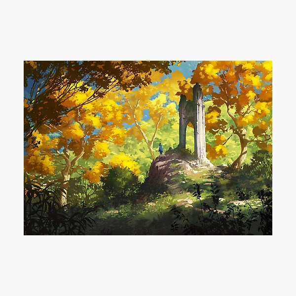Item preview, Yellow Ruins designed and sold by tohad.