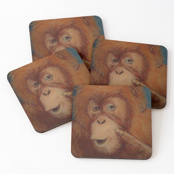 Item preview, plant a kiss! cheeky Orangutan :o) designed and sold by angipangi7.