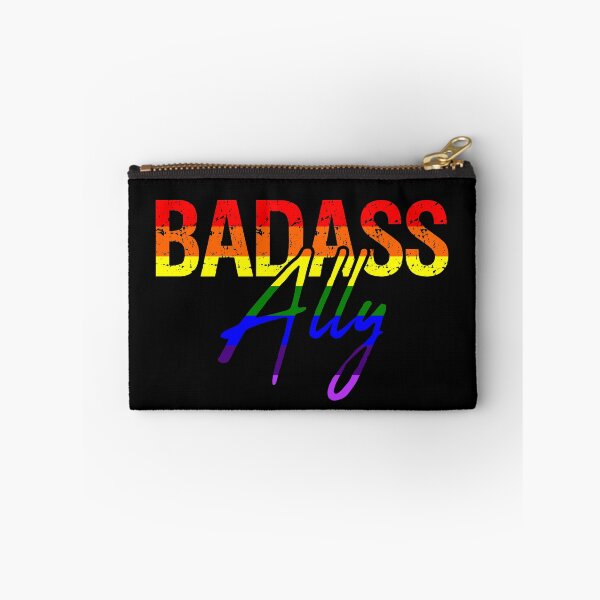 Item preview, Badass Ally LGBT PRIDE SHIRT designed and sold by 3familyllc.
