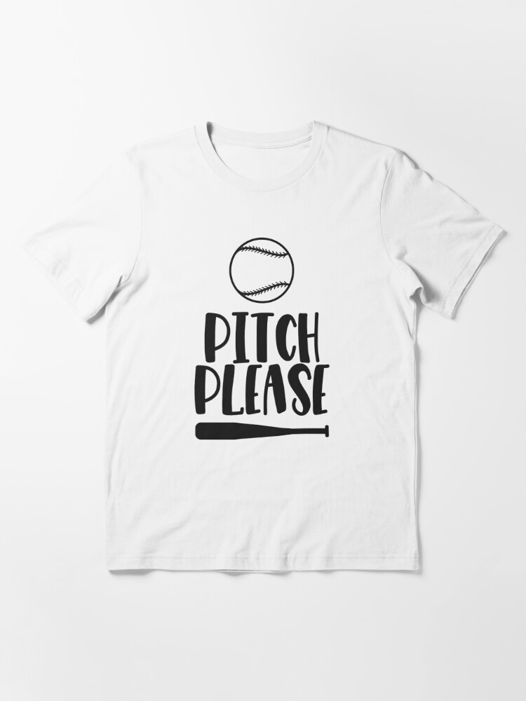 Cute Baseball T-Shirt, Pitch and Please Baseball Shirt, Baseball Fan Shirt, Baseball Mom Shirt, Baseball Lover Tshirt, Softball Shirt