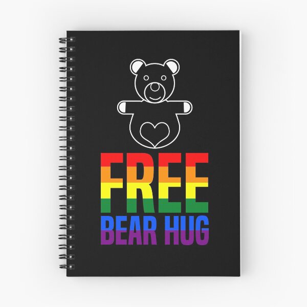 Item preview, Free Bear Hug LGBT PRIDE SHIRT designed and sold by 3familyllc.