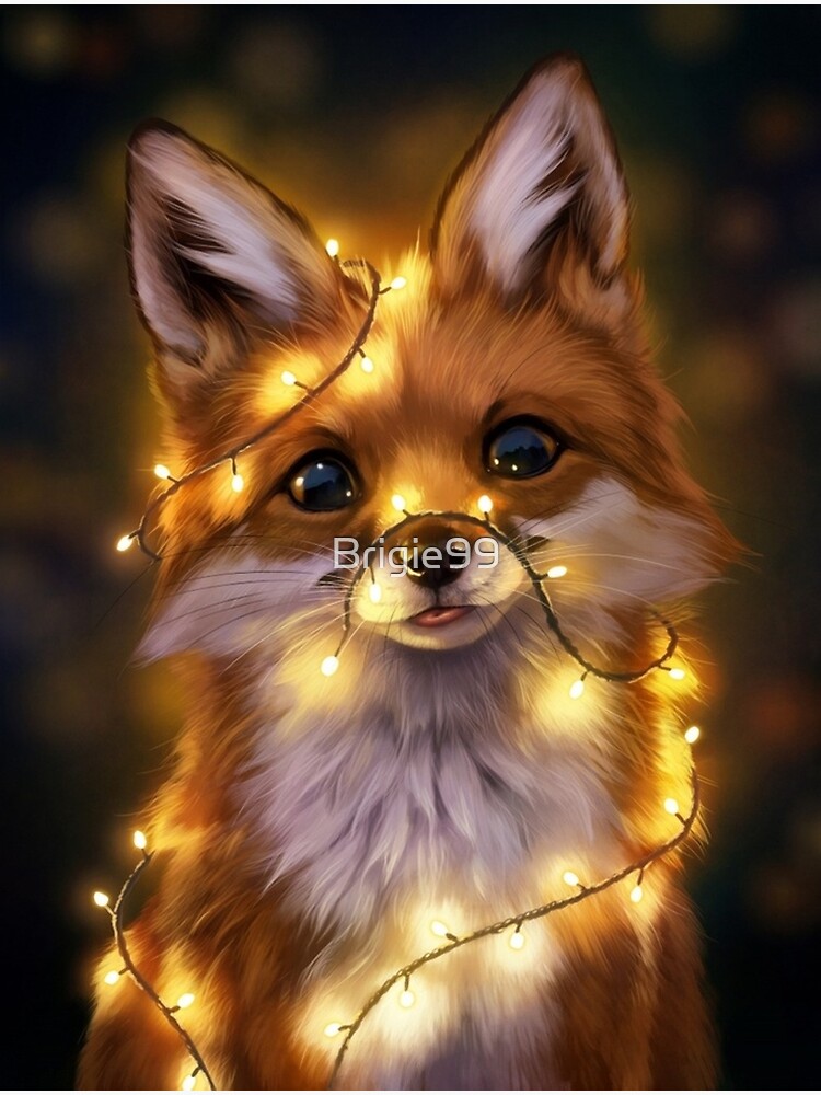 "Magic Fox" Canvas Print for Sale by Brigie99 Redbubble