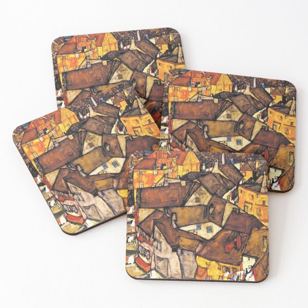 Item preview, Krumau, Crescent of Houses, Egon Schiele designed and sold by fourretout.