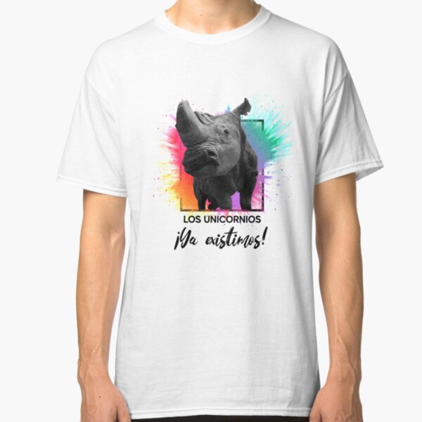Los Unicornios existen Camiseta clásica