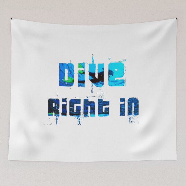 Item preview, Dive right in- Scuba Diving - Diver designed and sold by AndiHK.