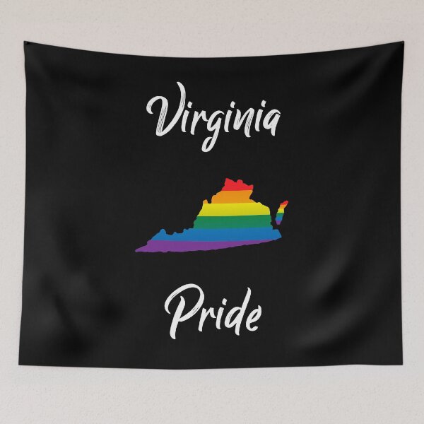 Item preview, Virginia Pride LGBT Gay Lesbian Bisexual Gift designed and sold by frankiewillie.