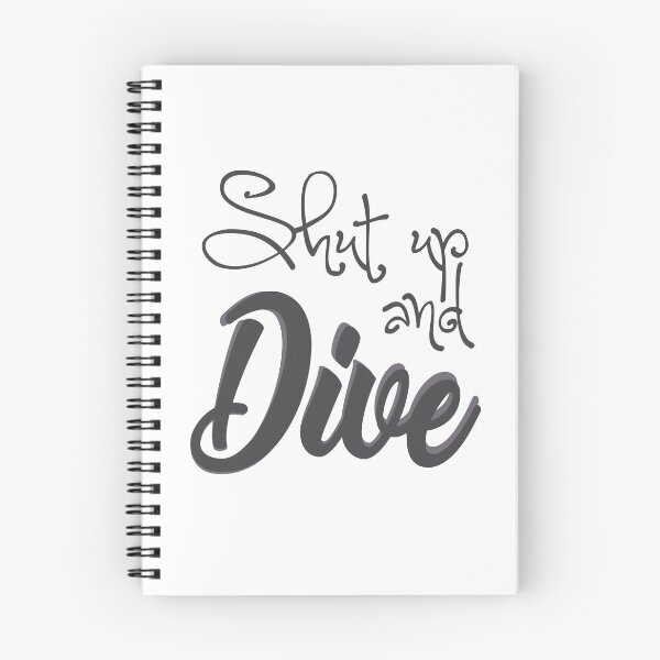 Item preview, Shut up and Dive - Scuba Diving - Diver designed and sold by AndiHK.