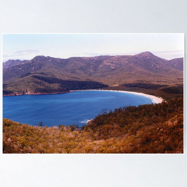 Item preview, Wineglass Bay, Freycinet Peninsula designed and sold by bluegumbill.