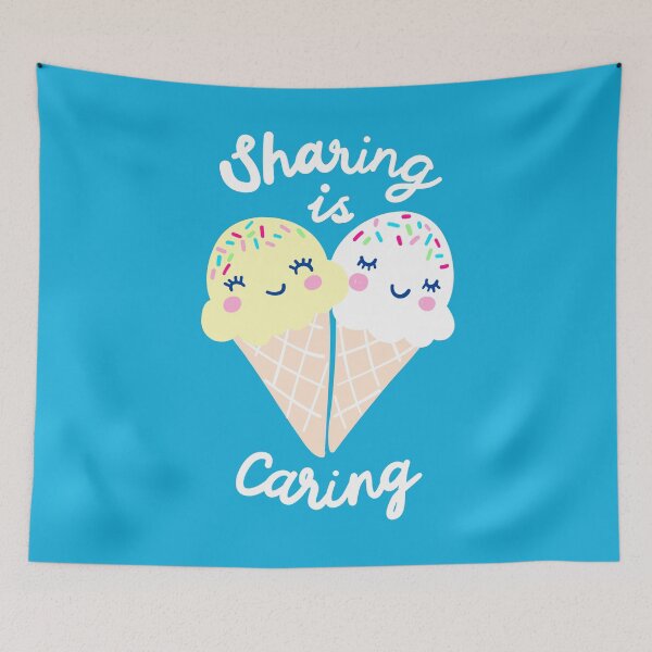 Item preview, Sharing is Caring designed and sold by machmigo.
