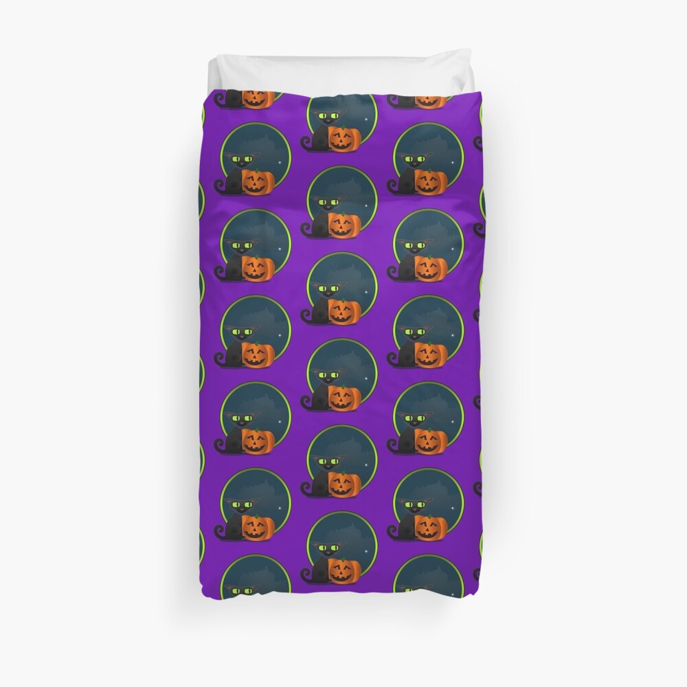 Midnight - Edinburgh Castle Duvet Cover