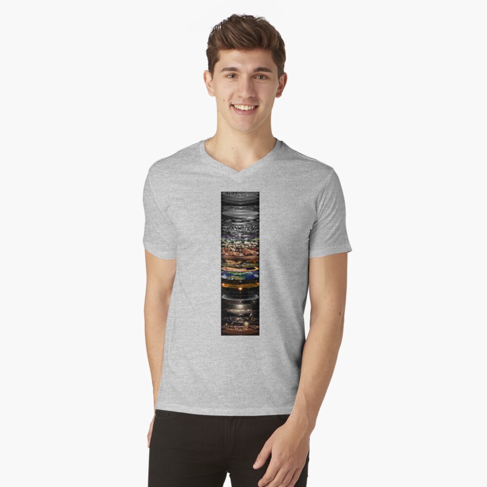 Item preview, V-Neck T-Shirt designed and sold by pablocbudassi.