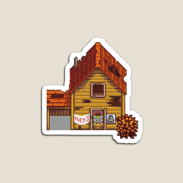 Aperçu de l'œuvre Magasin de Chapeaux - Stardew Valley créée et vendue par ParchedChair.