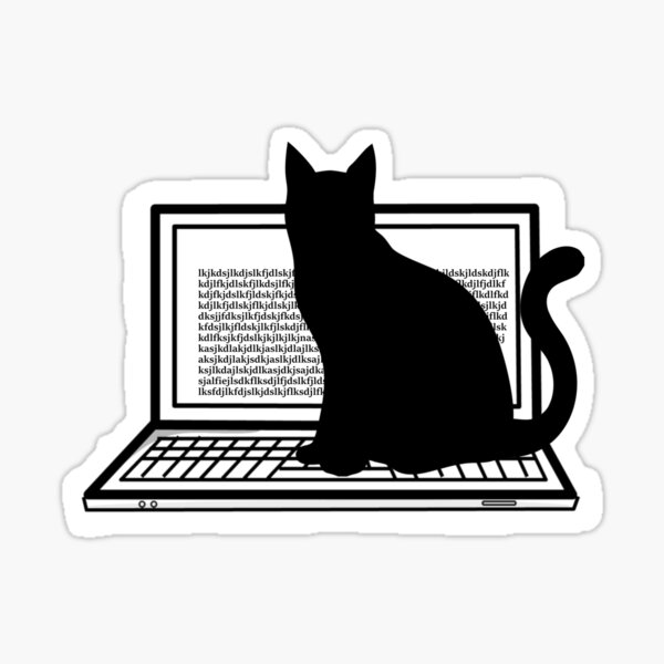 Item preview, Cat Sitting On Keyboard designed and sold by mayoop.