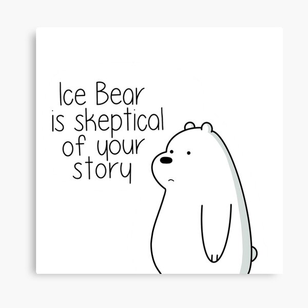 Ice Bear Canvas Print