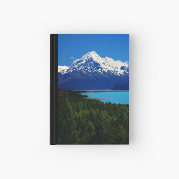 Aoraki and Pukaki. Hardcover Journal