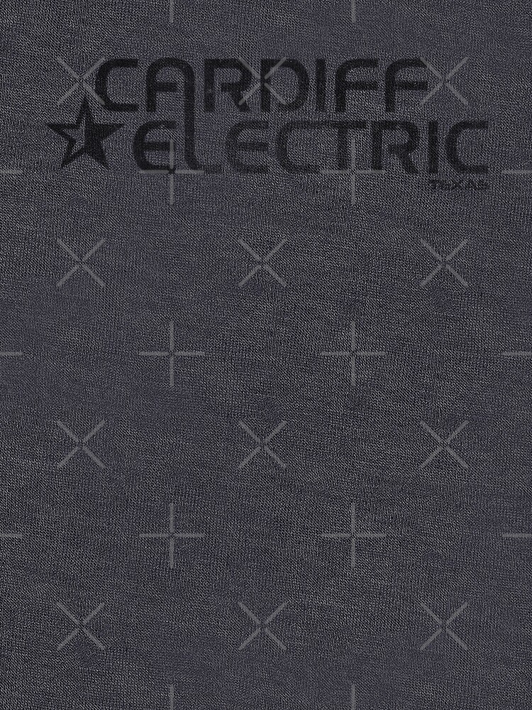 cardiff electric t shirt