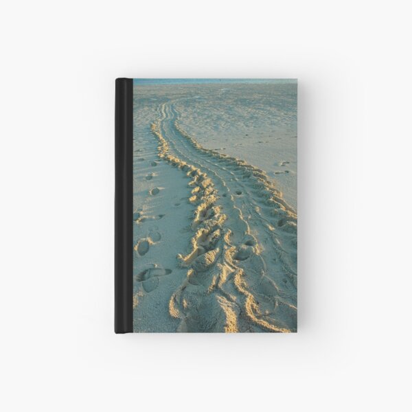 Turtle Tracks - Heron Island, QLD Hardcover Journal