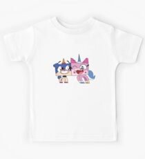 unikitty und puppycorn hug Kinder T-Shirt